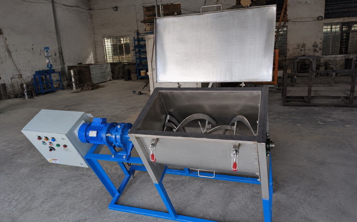 Ribbon-Blender-Mixer_Shree Chamunda Machinery