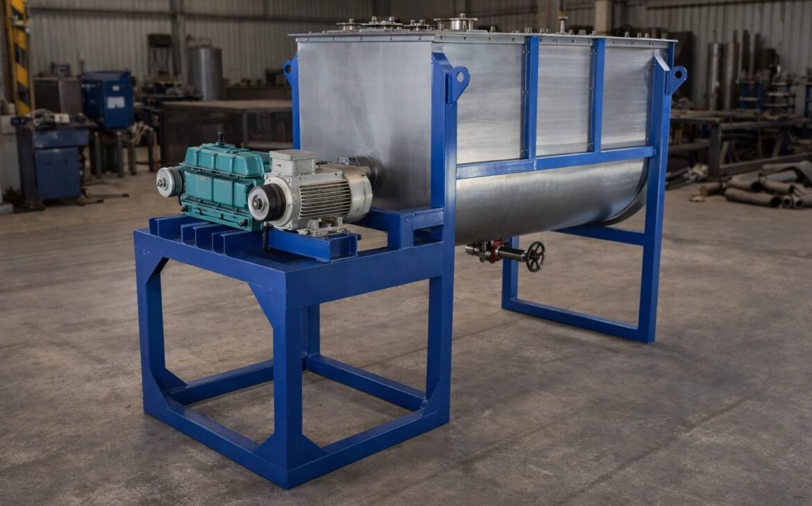 Ribbon Blender​ Machine​​​​_Shree Chamunda Fabrication & Engineering Works_04