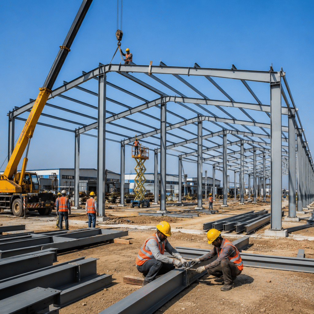 Pre Engineered Building (PEB) Structure